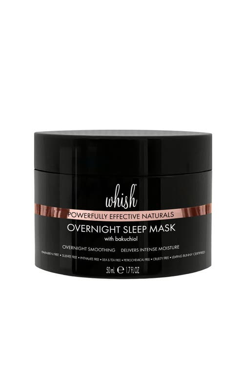 Whish Beauty Overnight Sleep Mask With Bakuchiol In Transparent
