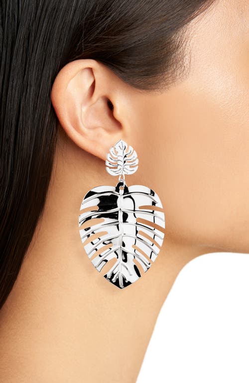 Tasha Palm Leaf Drop Earrings