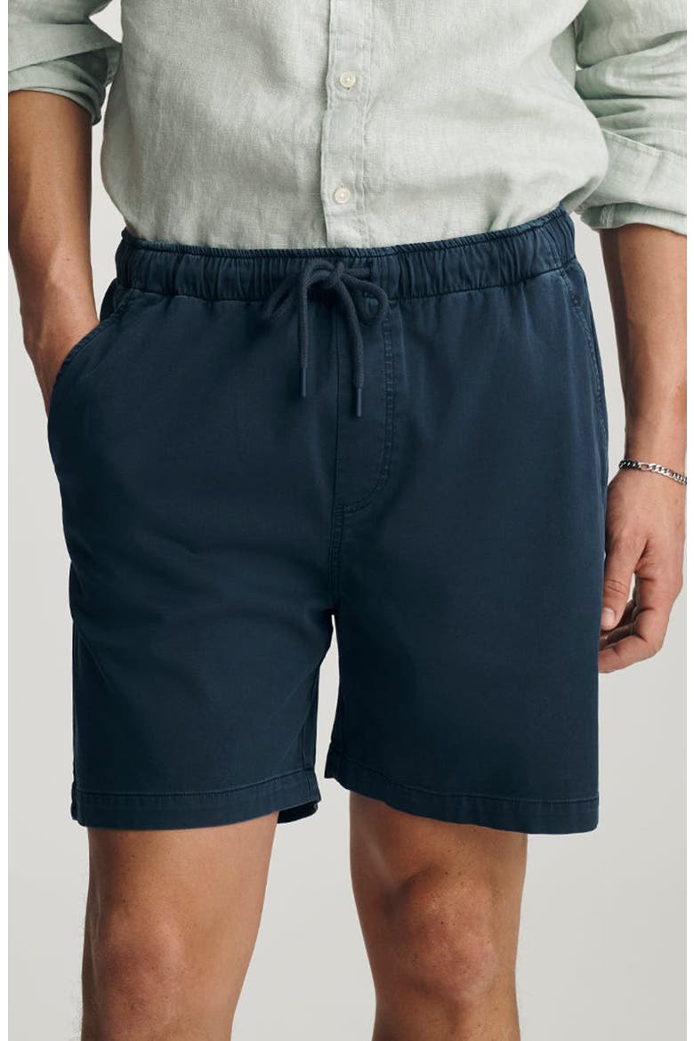 Drawstring Woven Shorts, Main, color, TOTAL ECLIPSE