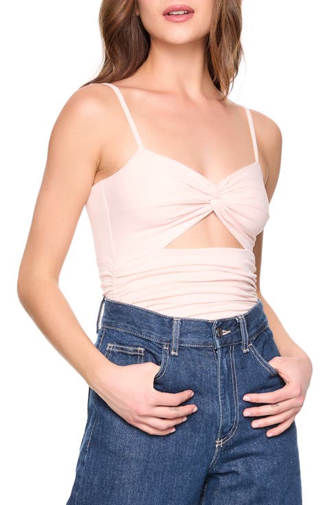 Twist Front Scrunch Dress