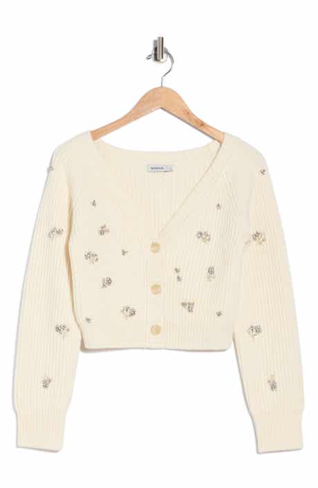 Novah Embellished Rib Cardigan
