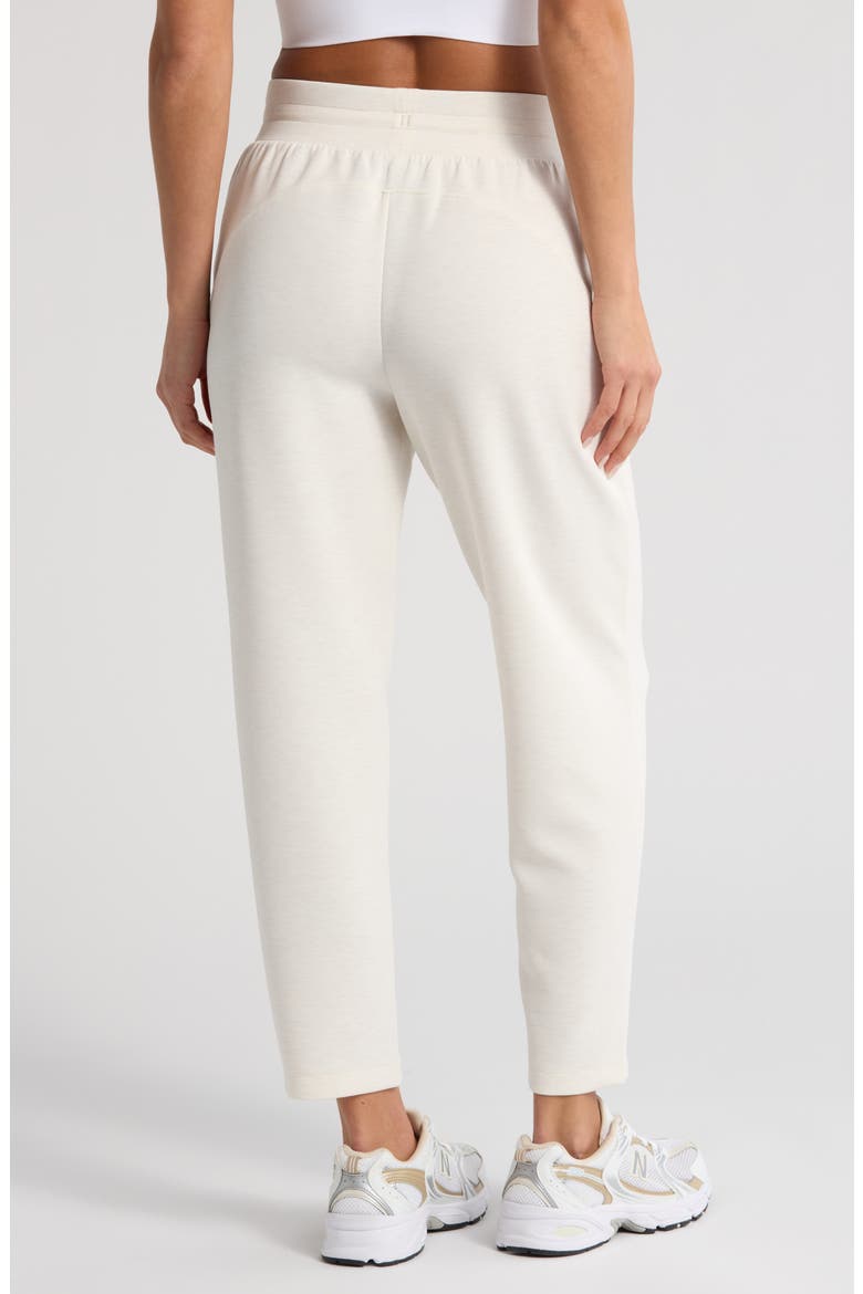 Soft Luxe High Waist Ankle Pants, Alternate, color, BEIGE IVORY HEATHER