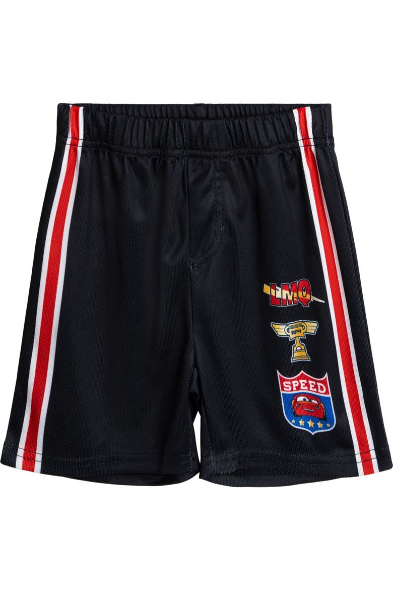Cars Lightning McQueen 2-Piece Baseball Jersey and Shorts Set, Alternate, color, McQueen White Black