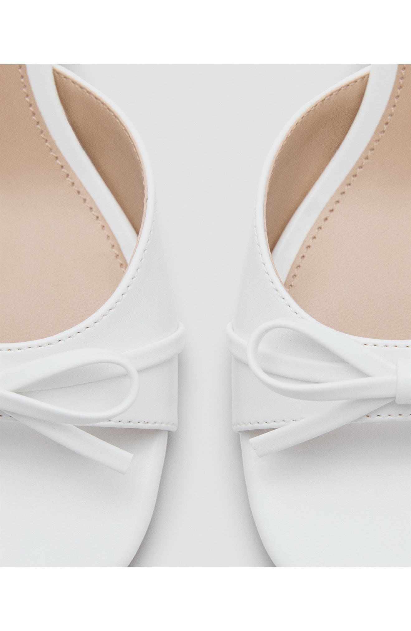 Kitten Heel Slide Sandal, Alternate, color, WHITE