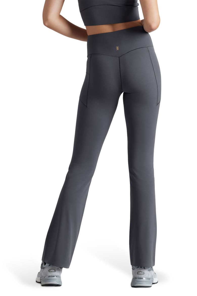 Revive Pocket Flare Leggings, Alternate, color, ASPHALT