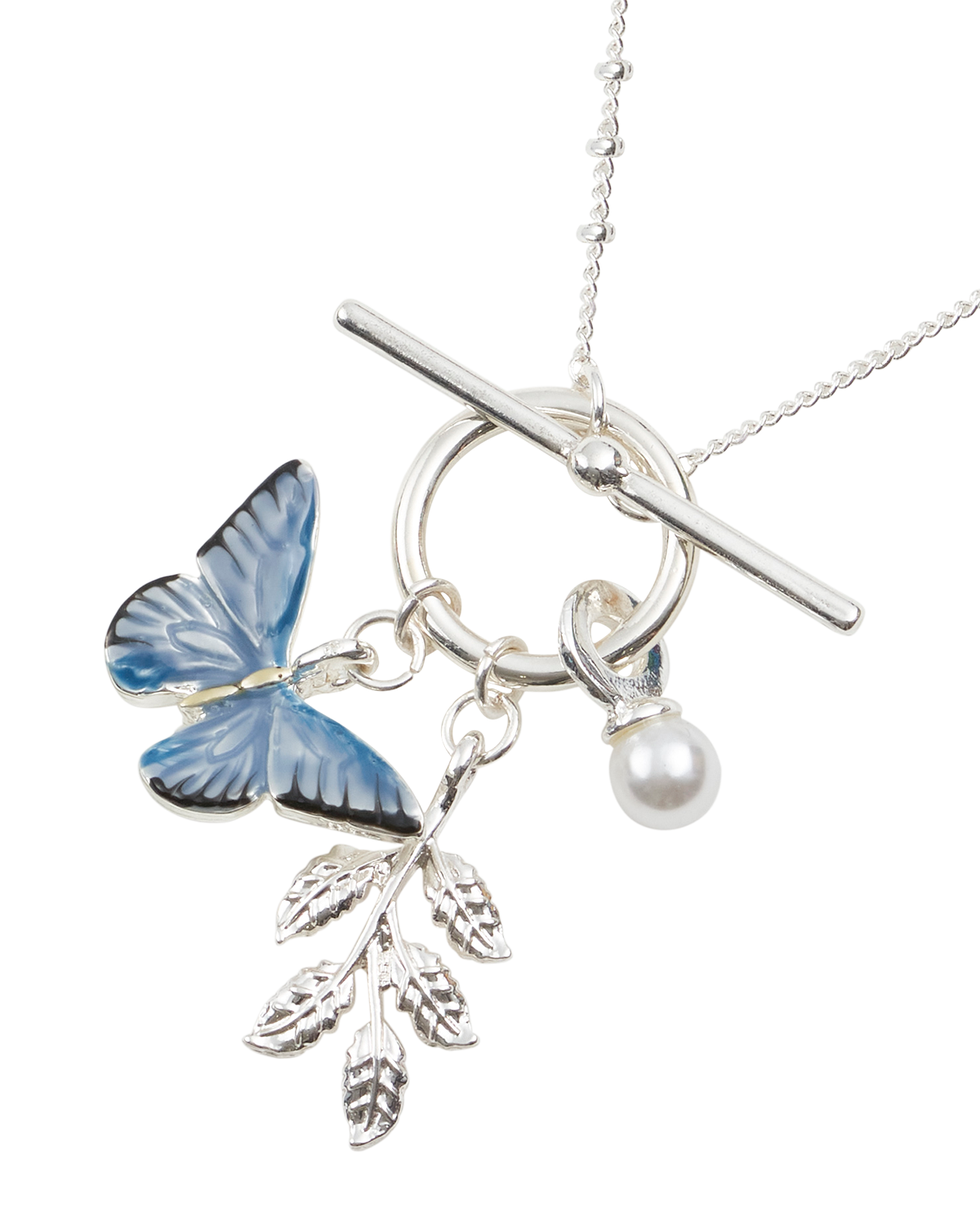 selected Blue & Silver