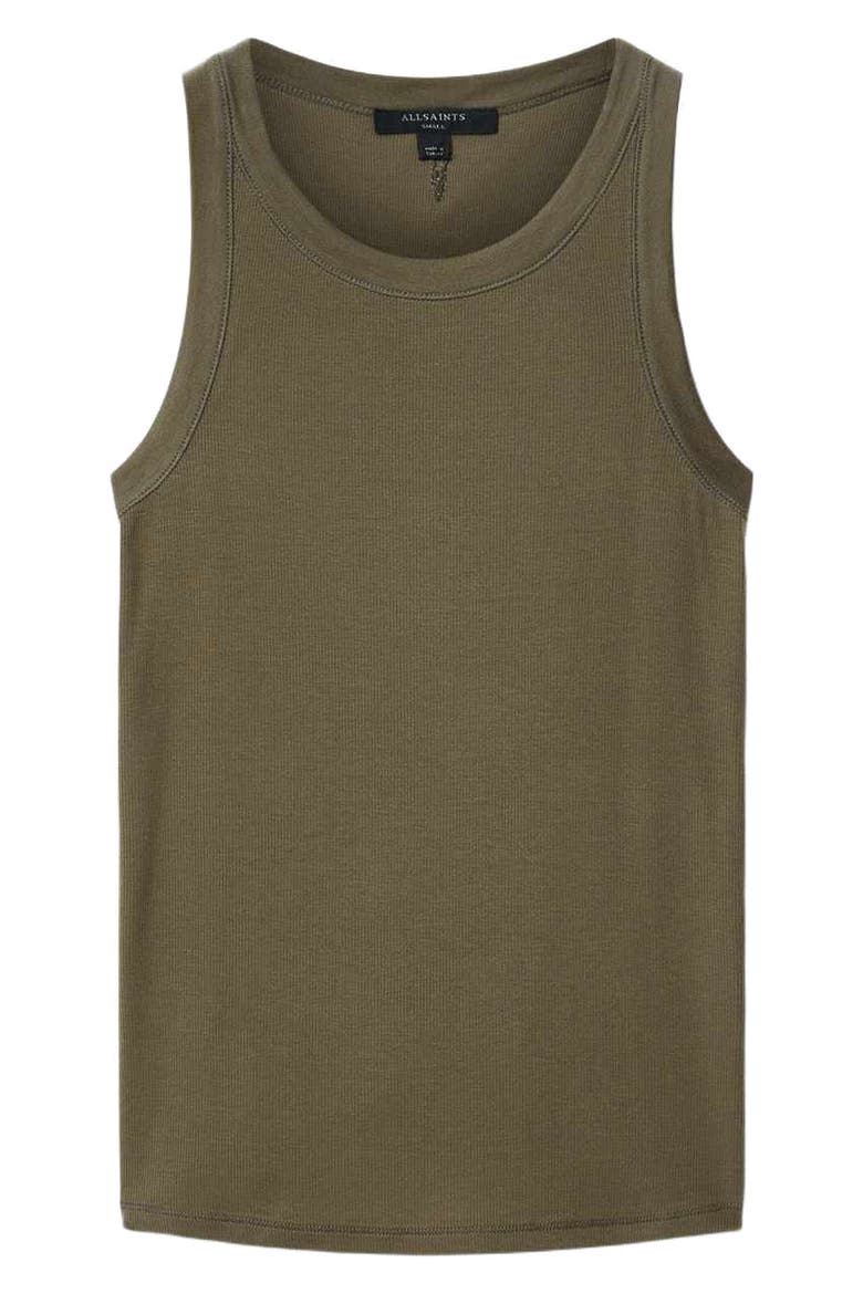 Rina Rib Tank, Alternate, color, WILD GREEN