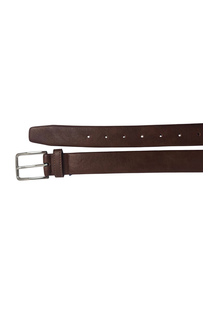 Vince Camuto Rolled Edge Belt, Alternate, color, Dark Tan