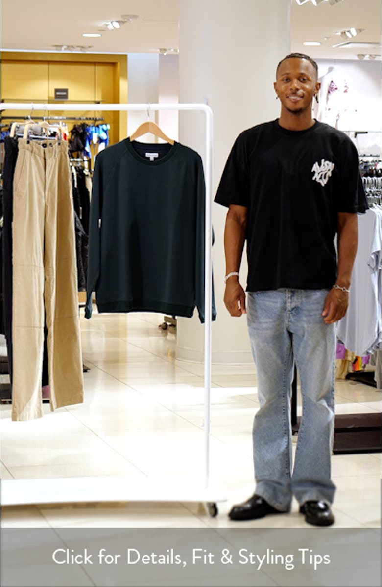 Cradle Performance Crewneck Top, sales video thumbnail