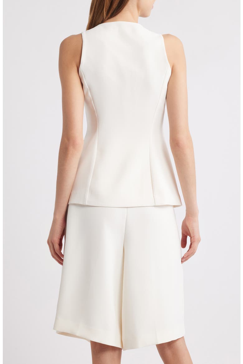 Sculpted Suit Vest, Alternate, color, CLOUD WHITE001