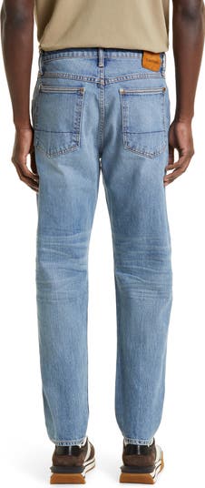デニム・ジーパン Tom Ford Falre Fit Jeans TOM FORD Tapered Fit Stretch Denim Jeans | Nordstrom