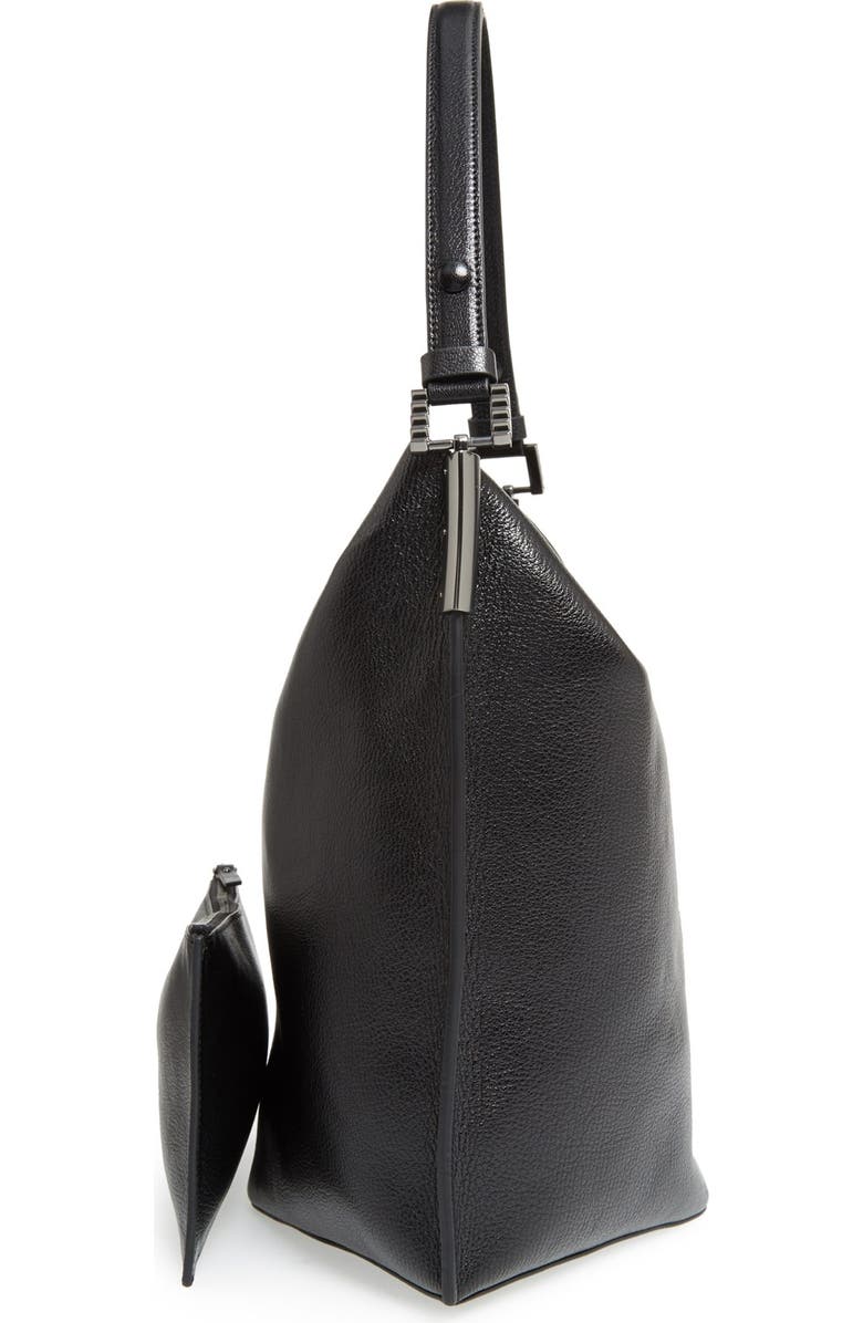 Aquatalia Leather Bucket Bag, Alternate, color,