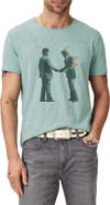 John Varvatos Raw Edge Graphic T-Shirt