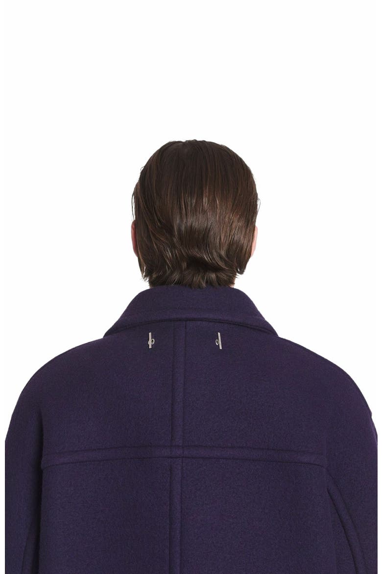 OVERSIZED DOUBLE-BREASTED COAT, Alternate, color, JAPANESE INK