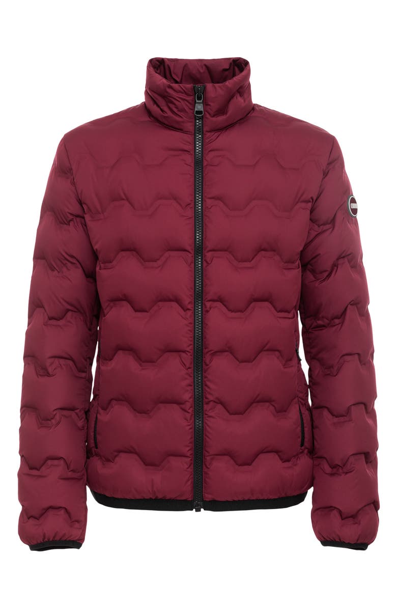 COLMAR Uncommon Quilted Down Puffer Jacket, Main, color, Brownie
