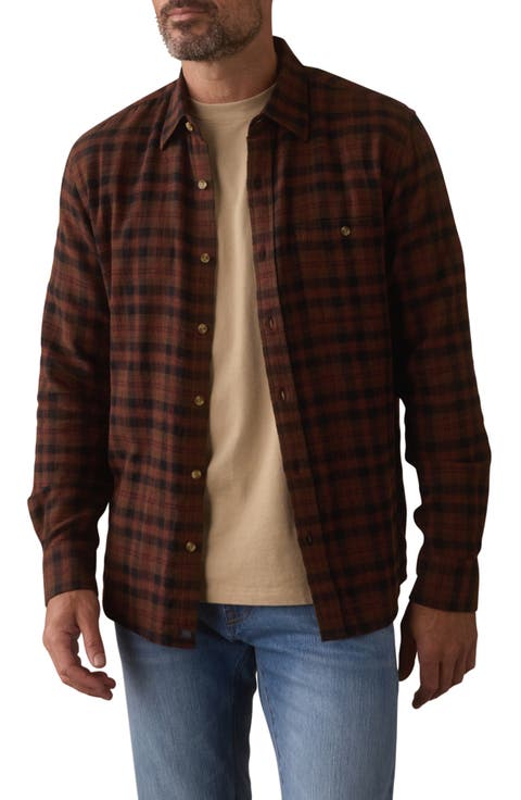 Hudson Flannel Button-Up Shirt