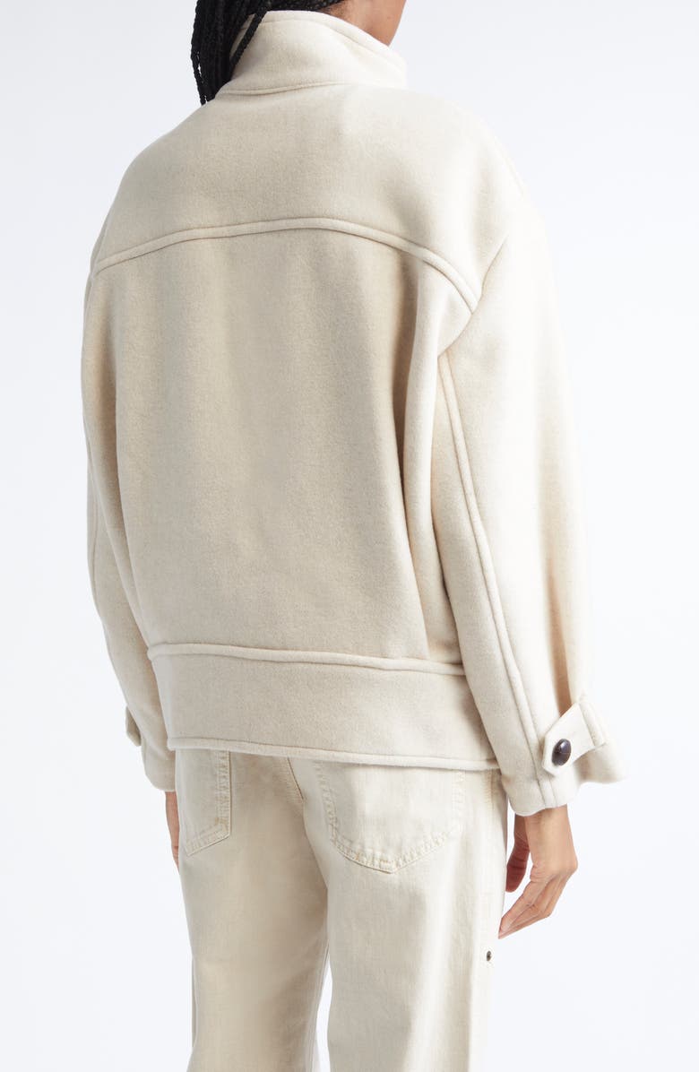 Isabel Marant Hanis Wool Blend Jacket, Alternate, color, 