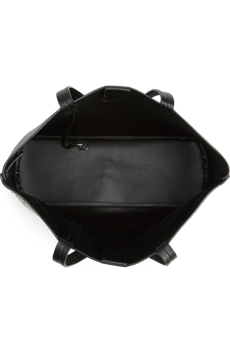 Chelsea28 Starburst Faux Leather Tote & Zip Pouch, Alternate, color,