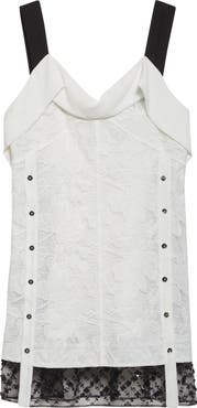 3.1 Phillip Lim Sleeveless Corded Lace Minidress