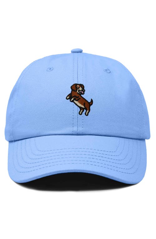 DALIX DALIX DACHSHUND EMBROIDERED DAD CAP