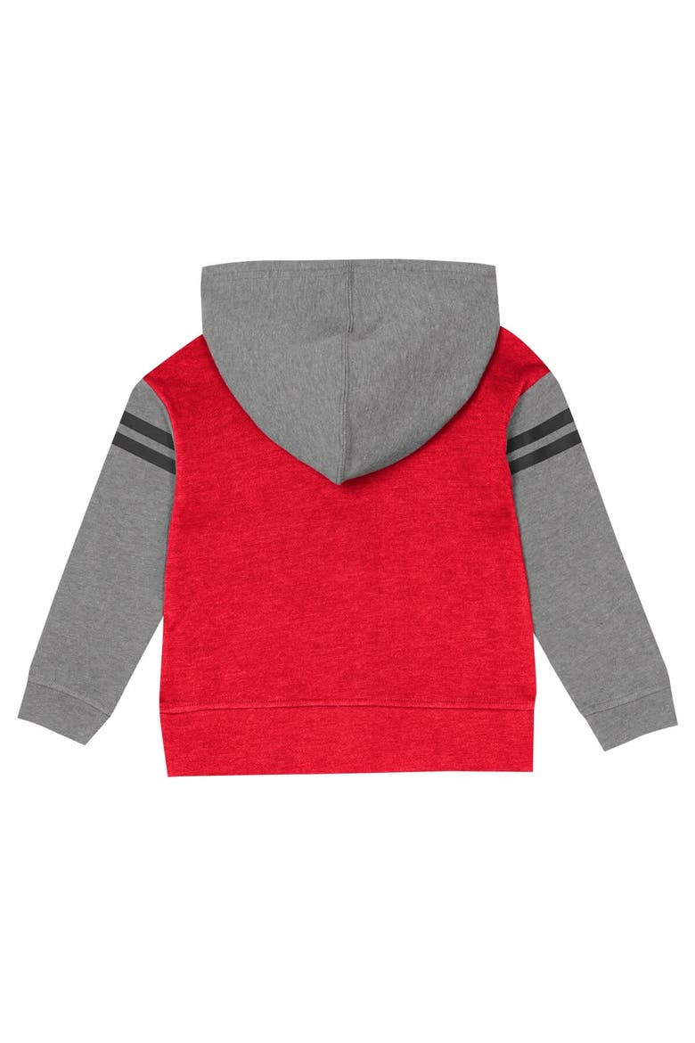 Girls Infant Red Georgia Bulldogs Clubhouse Pullover Hoodie & Legging Set, Alternate, color, Red