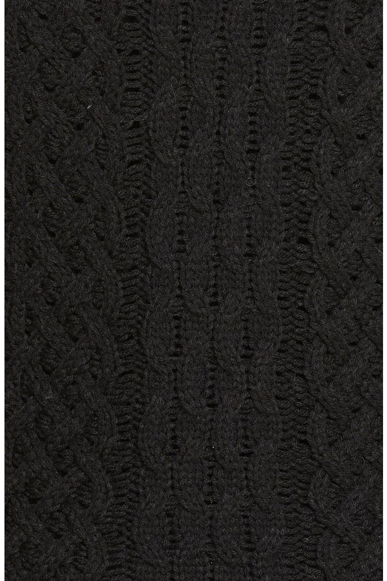 'Sleepy Hollow' Turtleneck Sweater, Alternate, color, BLACK