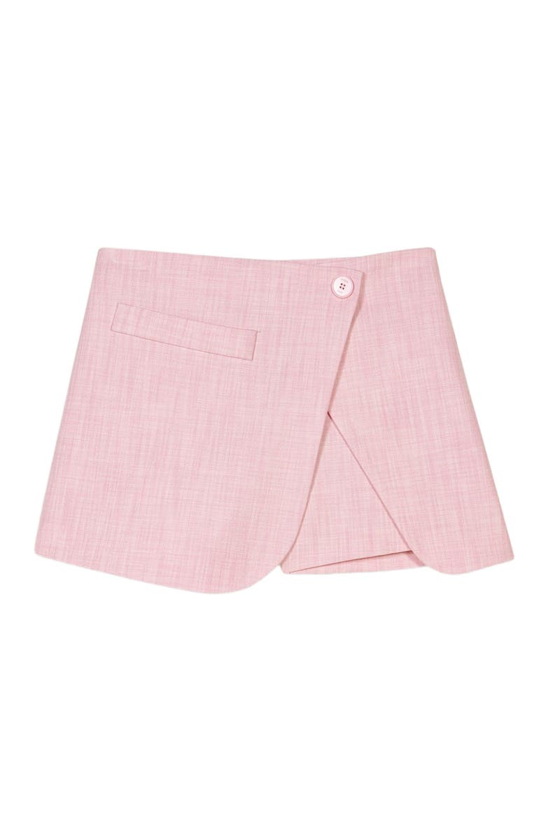 maje Layered-effect suit shorts, Alternate, color, 