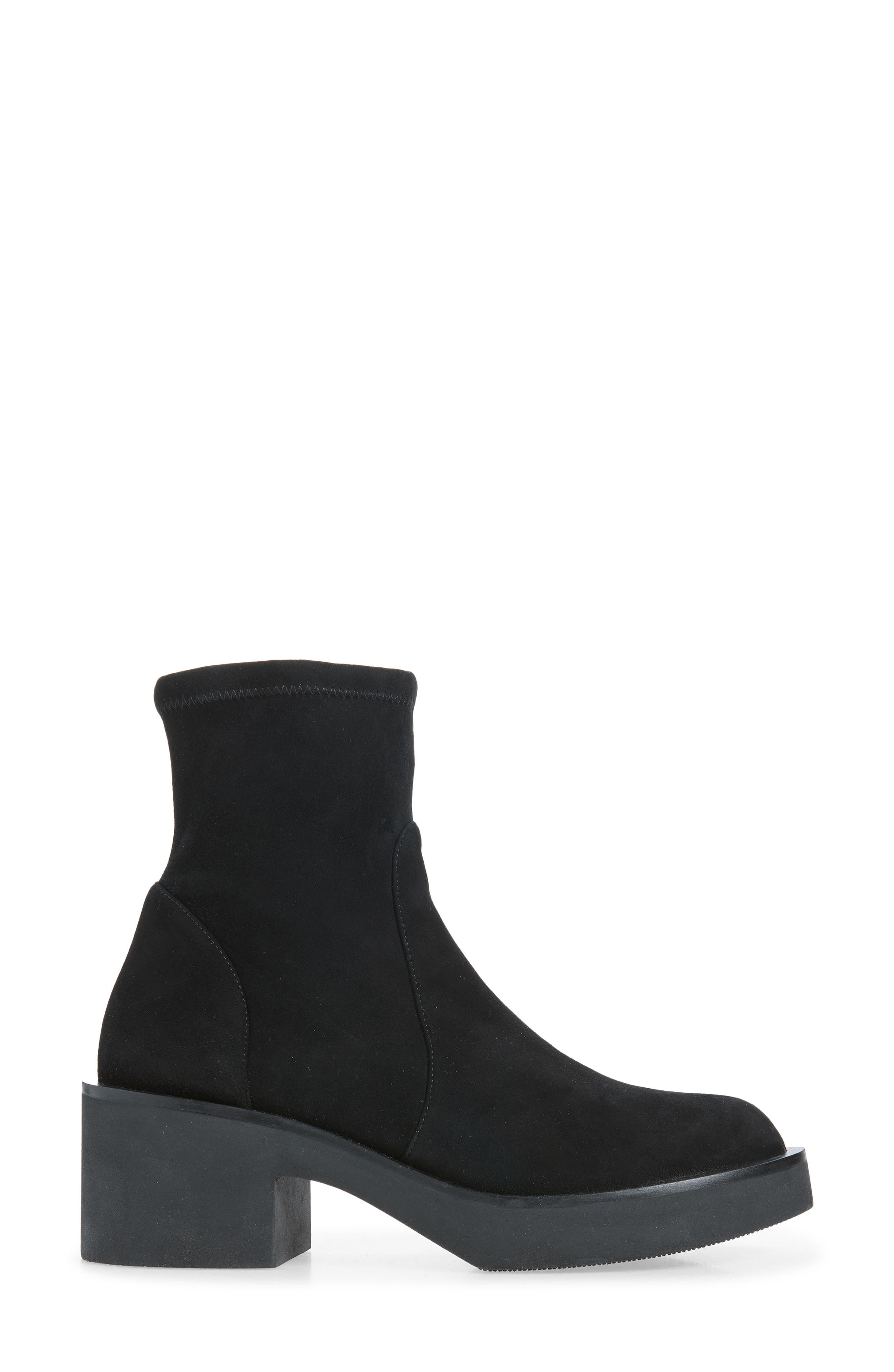 Gotham Sock Bootie, Alternate, color, BLACK
