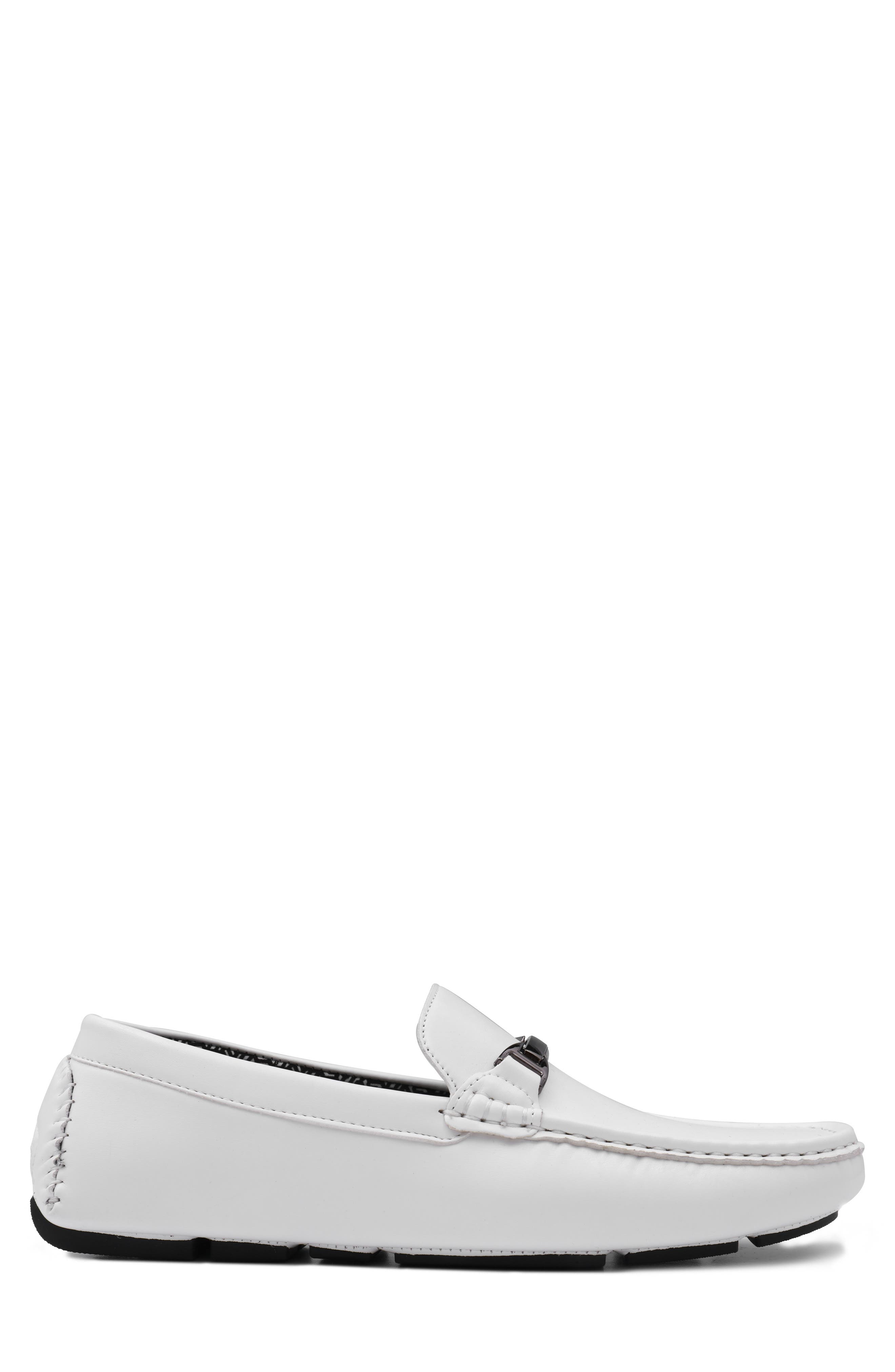 ASTON MARC Charter Bit Loafer, Alternate, color, White