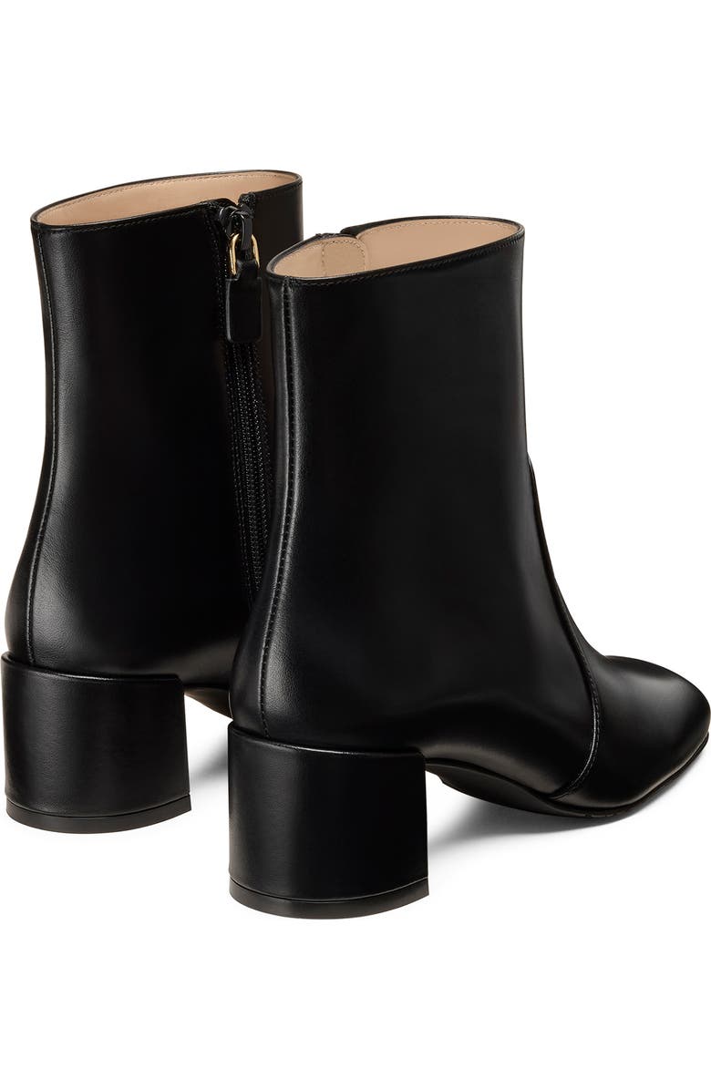 Stuart Weitzman Maeve Zip Bootie, Alternate, color, Black