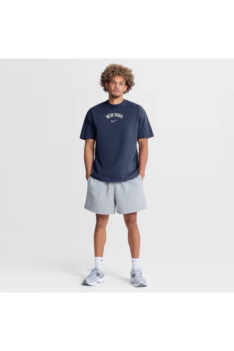 Men's Nike Navy New York Yankees City Name Max90 T-Shirt, Alternate, color, Navy