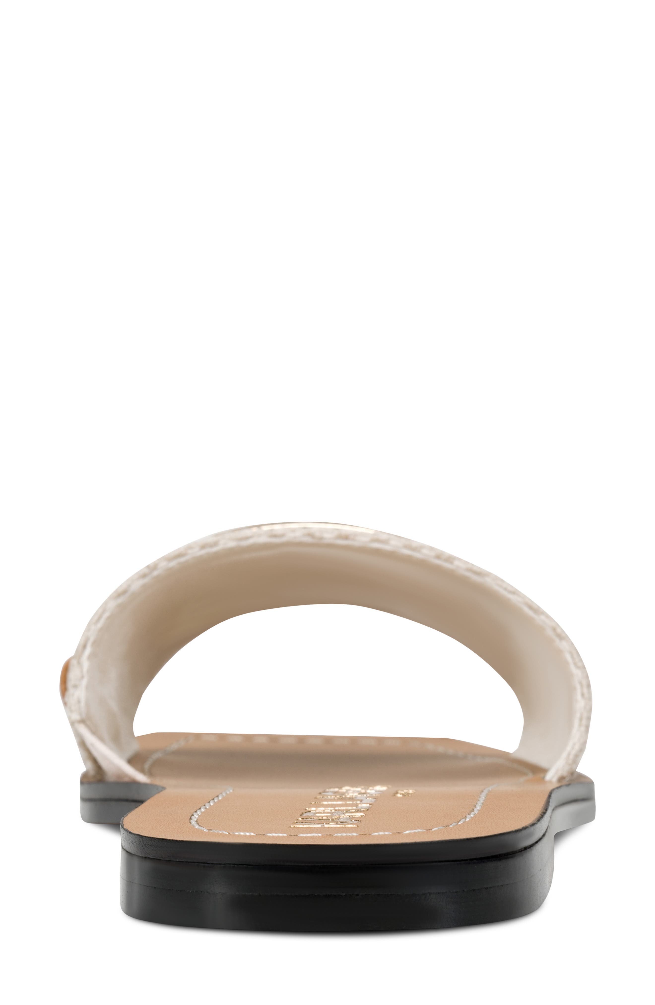 KARL LAGERFELD PARIS Marzella Slide Sandal, Alternate, color, Cream