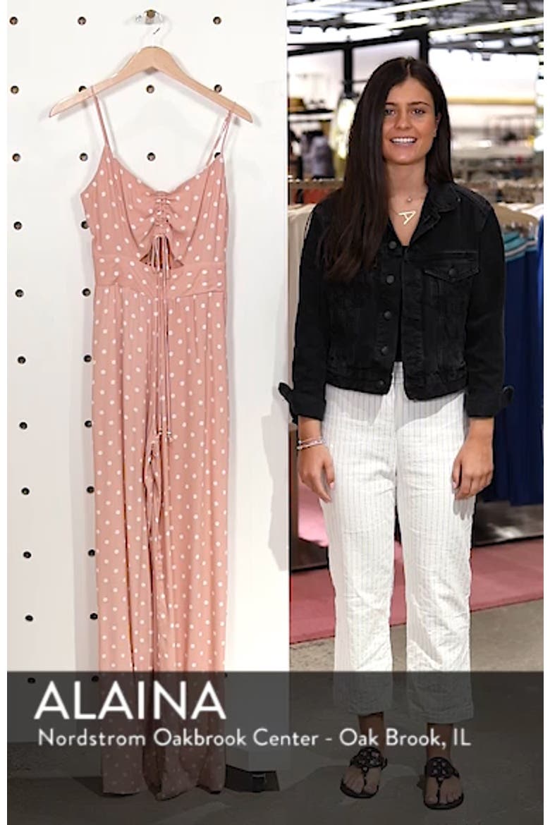 Milan Tie Front Jumpsuit video
