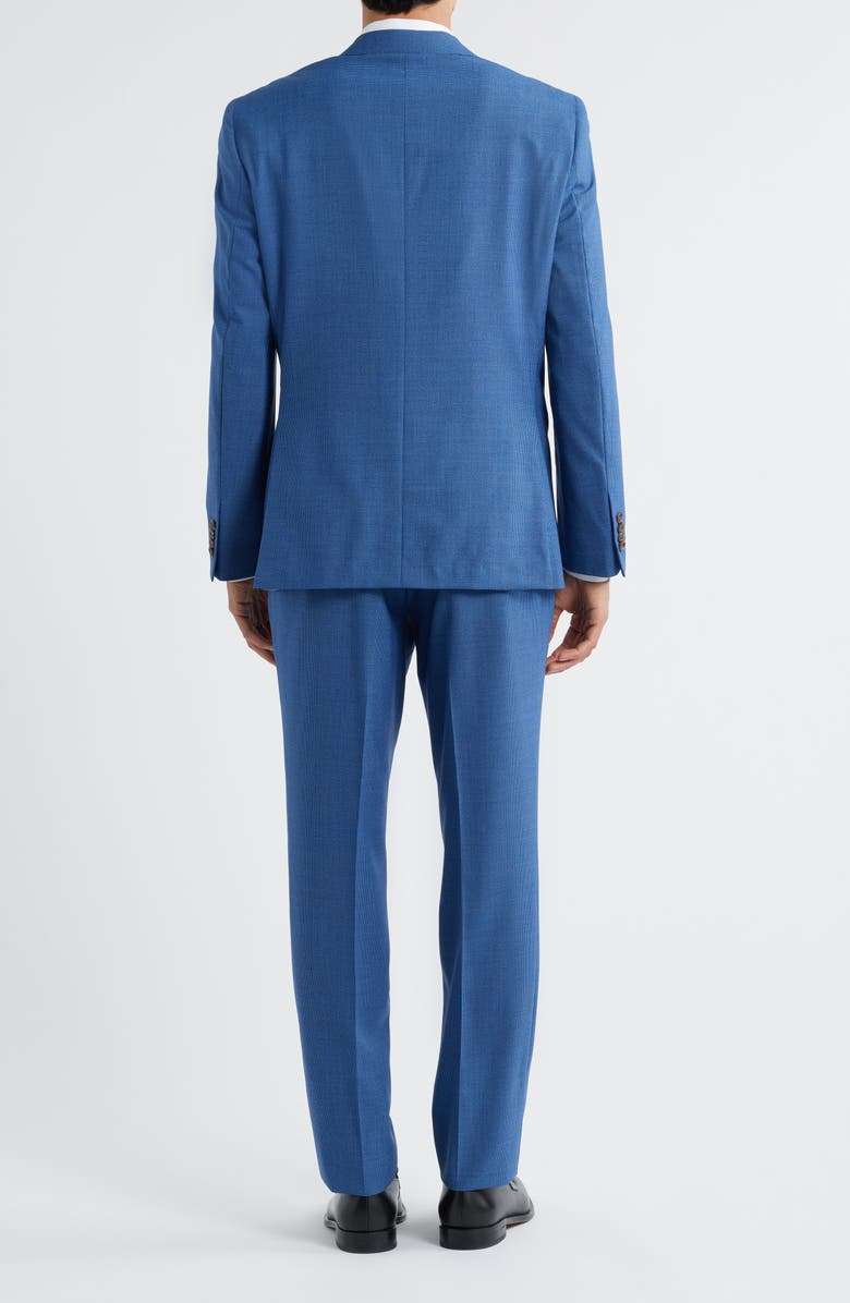 Jack Victor Esprit Micro Houndstooth Super 130s Wool Suit, Alternate, color, Blue