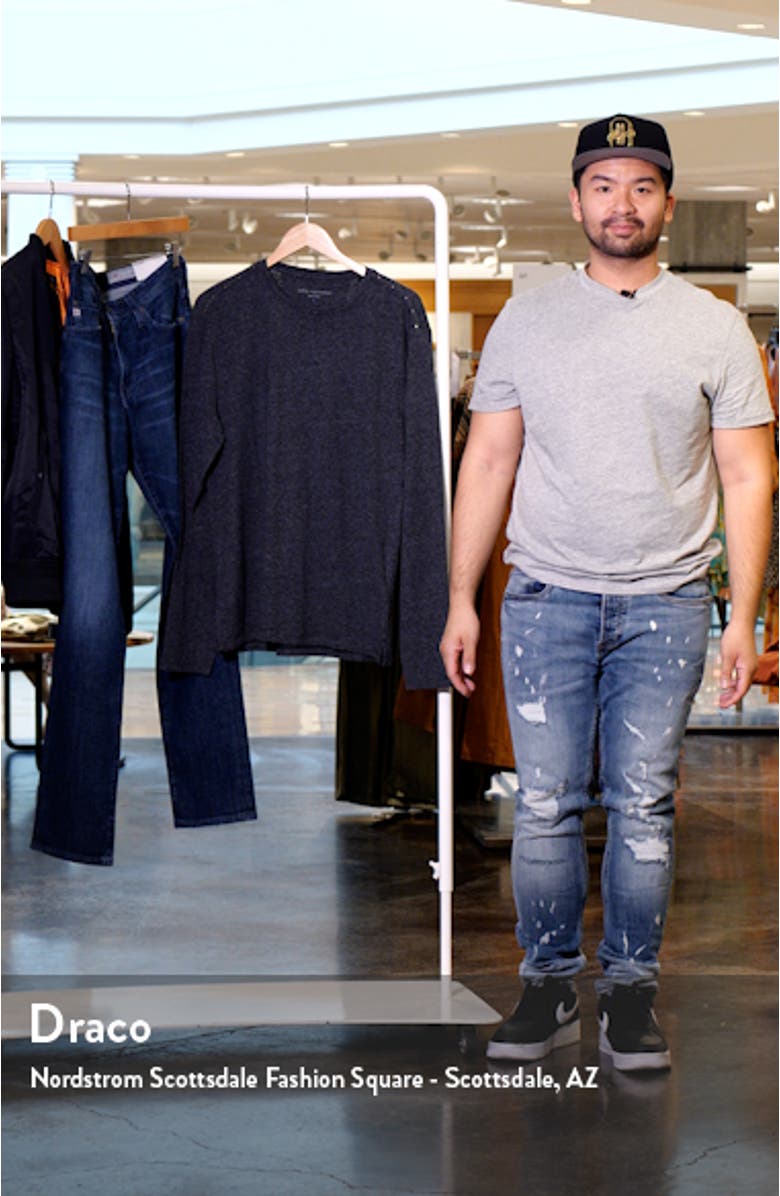 Dover Cotton Blend Long Sleeve T-Shirt, sales video thumbnail