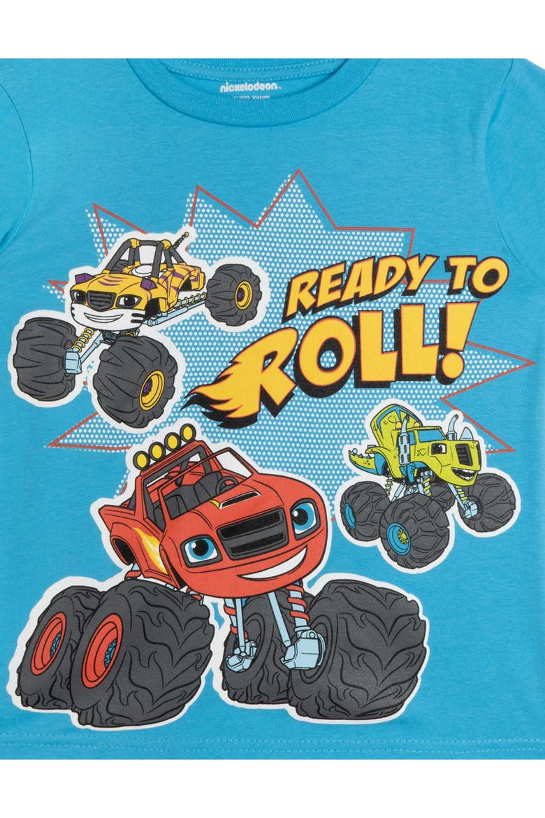 Blaze and the Monster Machines 2-Pack Short Sleeve T-Shirts, Alternate, color, Red Blue Blaze