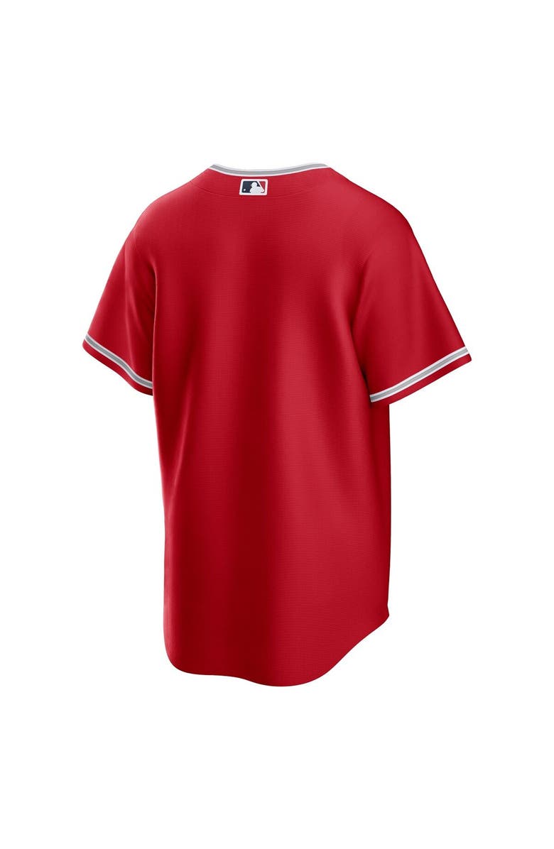 Nike Men's Nike Red Los Angeles Angels Alternate Replica Team Jersey, Alternate, color, 