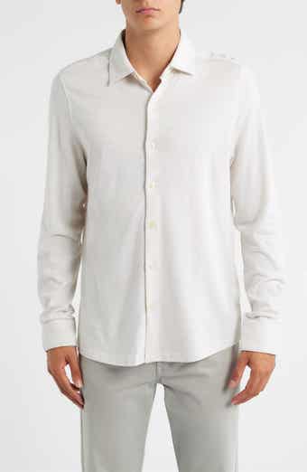 Hornby Long Sleeve Knit Button-Up Shirt