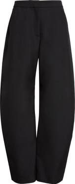 Alaïa Round Wool Wide Leg Pants