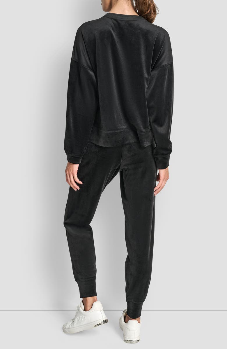 Rhinestone Logo Sweatshirt