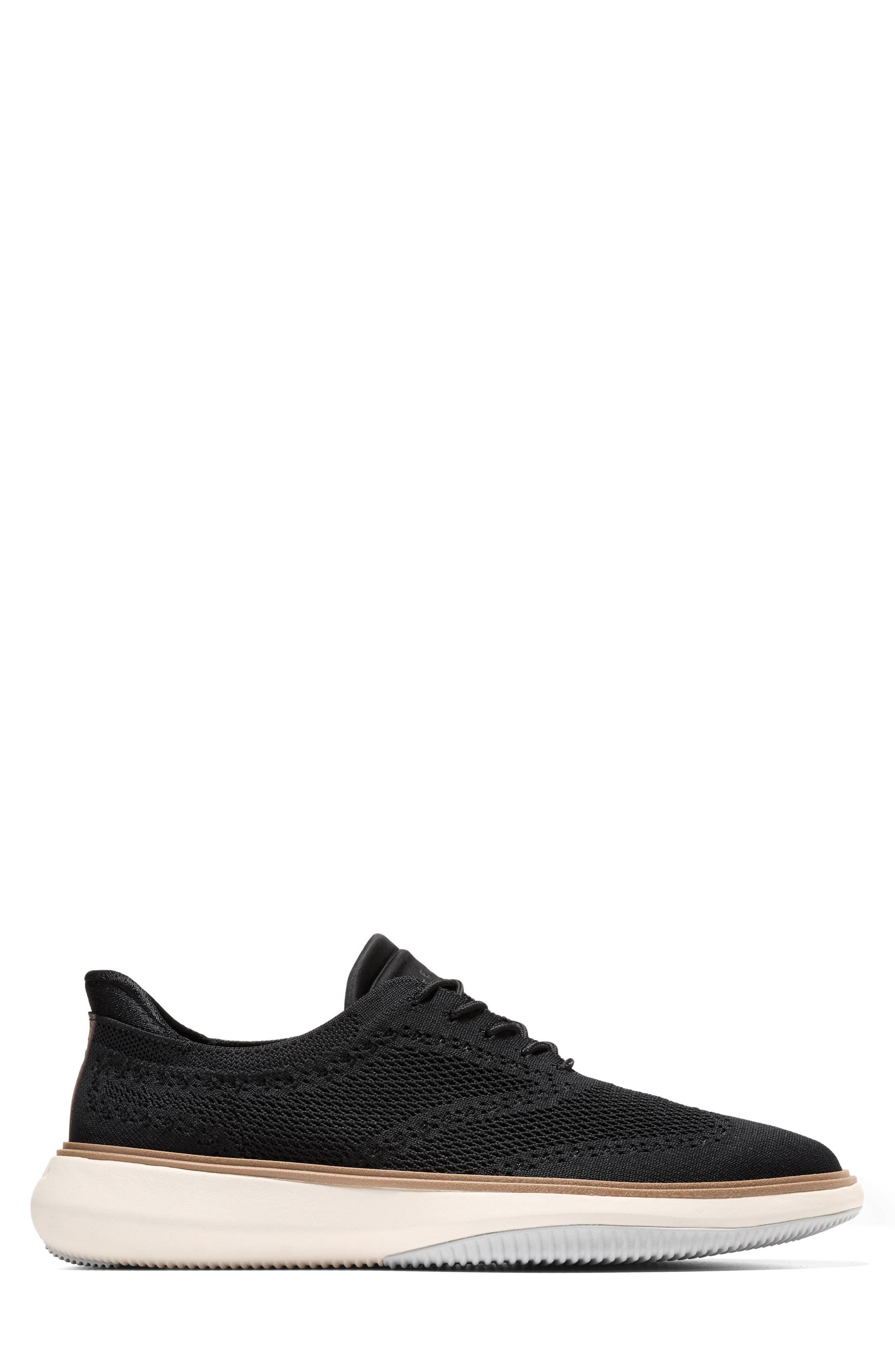 Grand Phaze Stitchlite™ Slip-On Oxford, Alternate, color, BLACK/ NATURAL