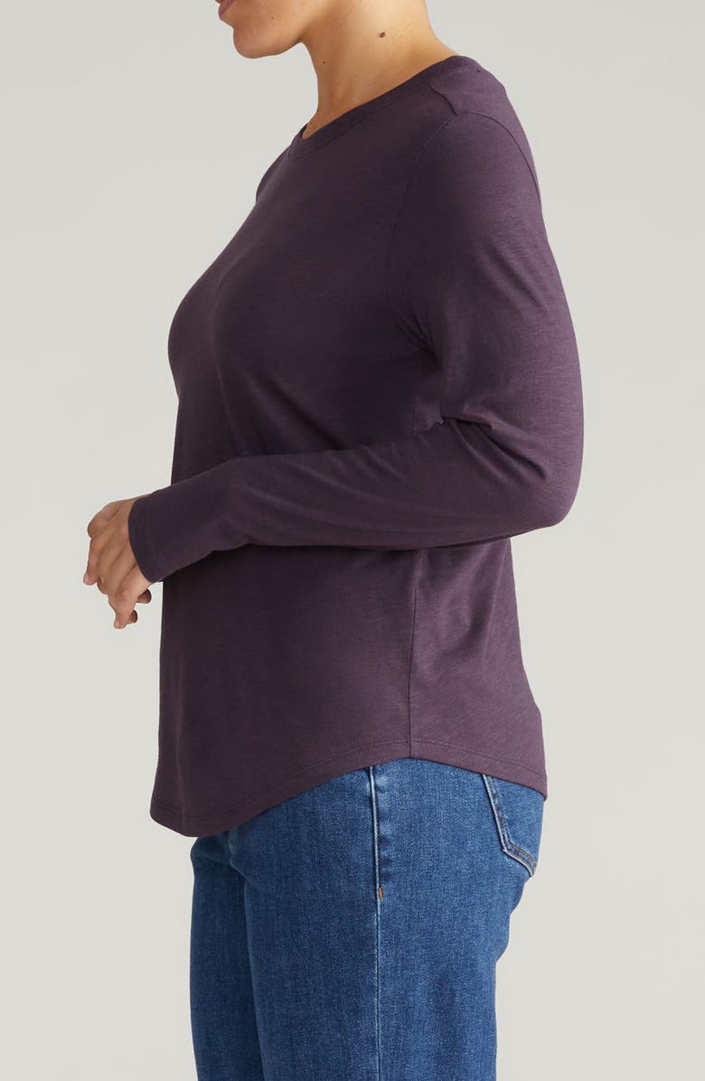 Universal Standard Light as Air Tee Rex T-Shirt, Alternate, color, Purple Jewel