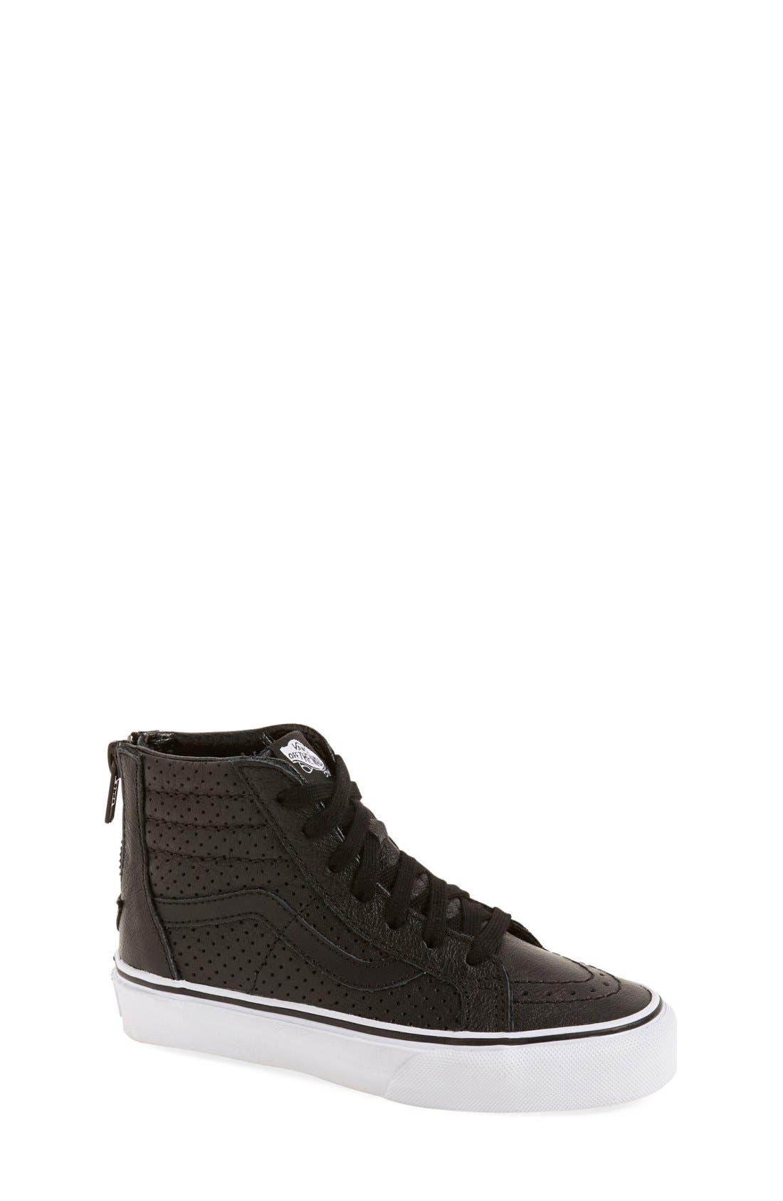 Vans 'UY Sk8-Hi Zip' Sneaker, Main, color, 