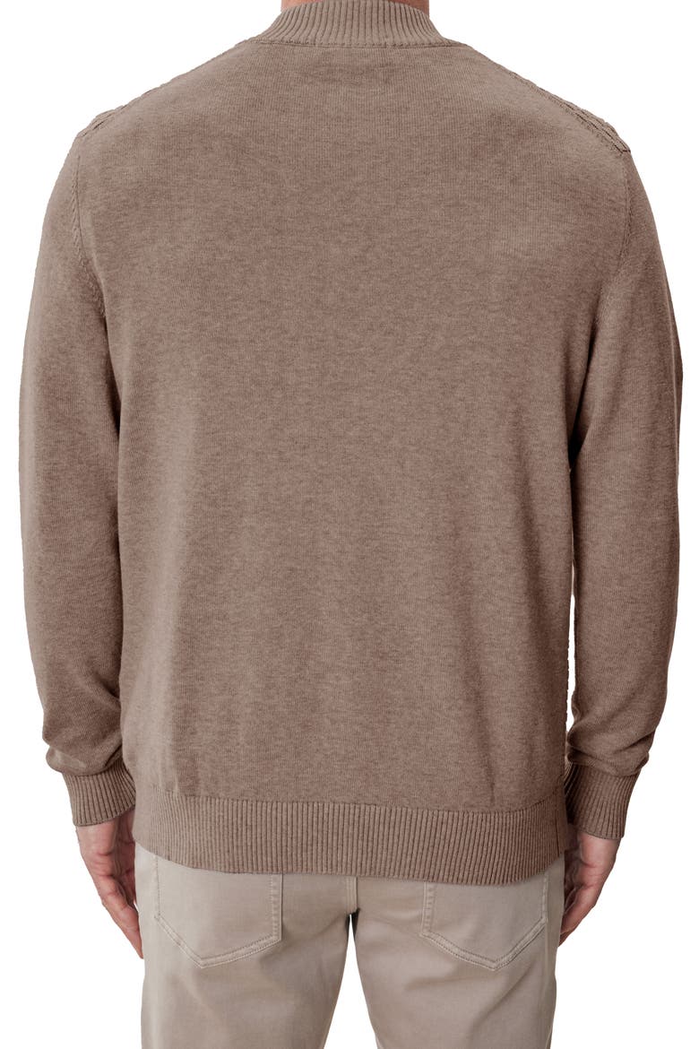Gellar Half Zip Sweater, Alternate, color, POTTERY