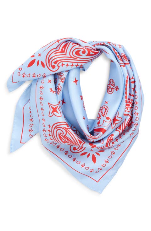 Paisley Silk Bandana