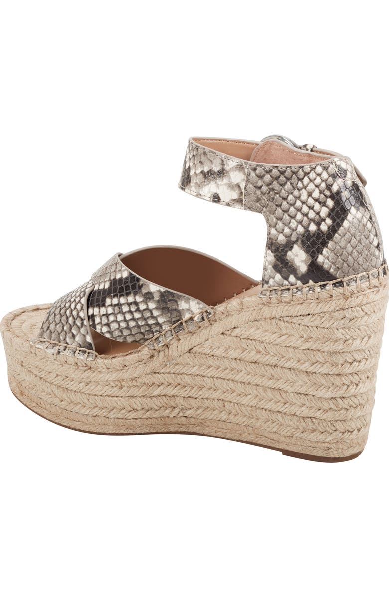 Marc Fisher LTD Amari Ankle Strap Espadrille Wedge, Alternate, color,