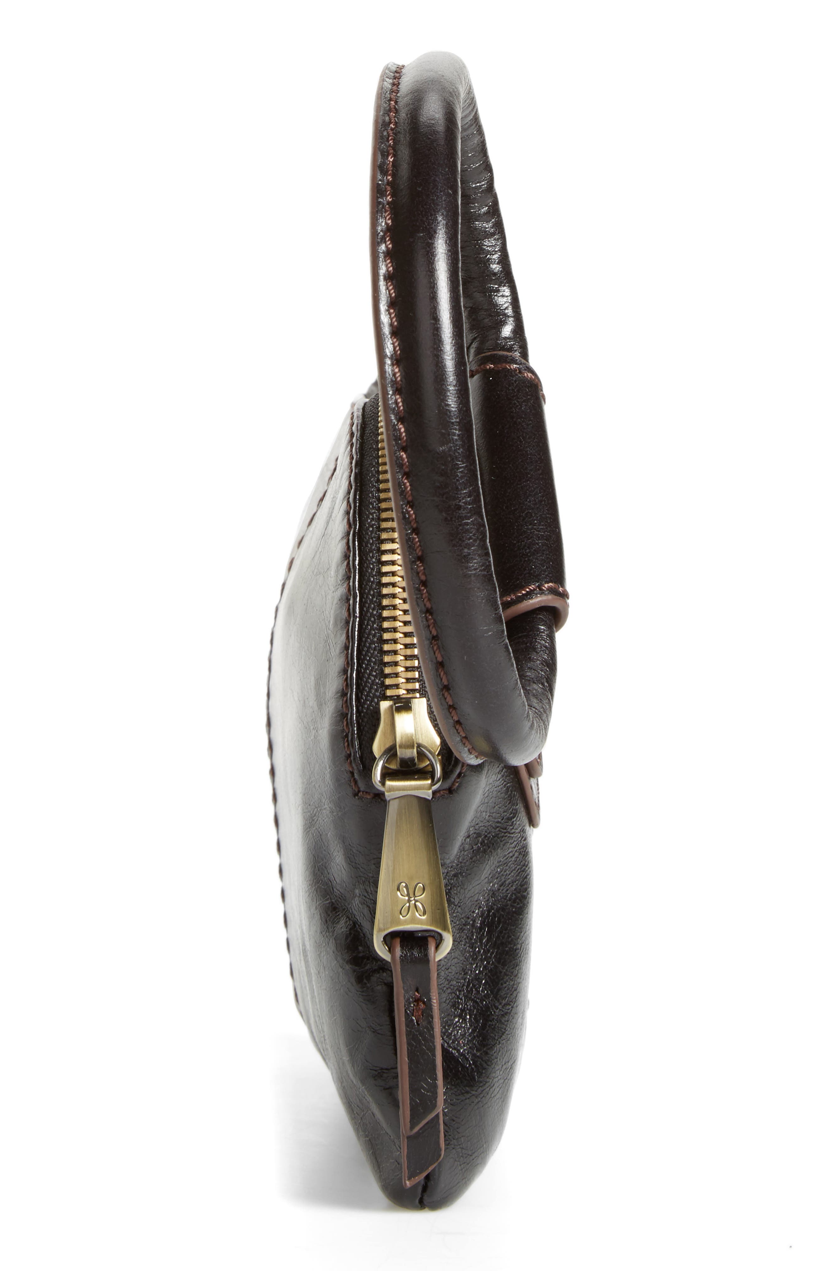 Sable Clutch, Alternate, color, BLACK