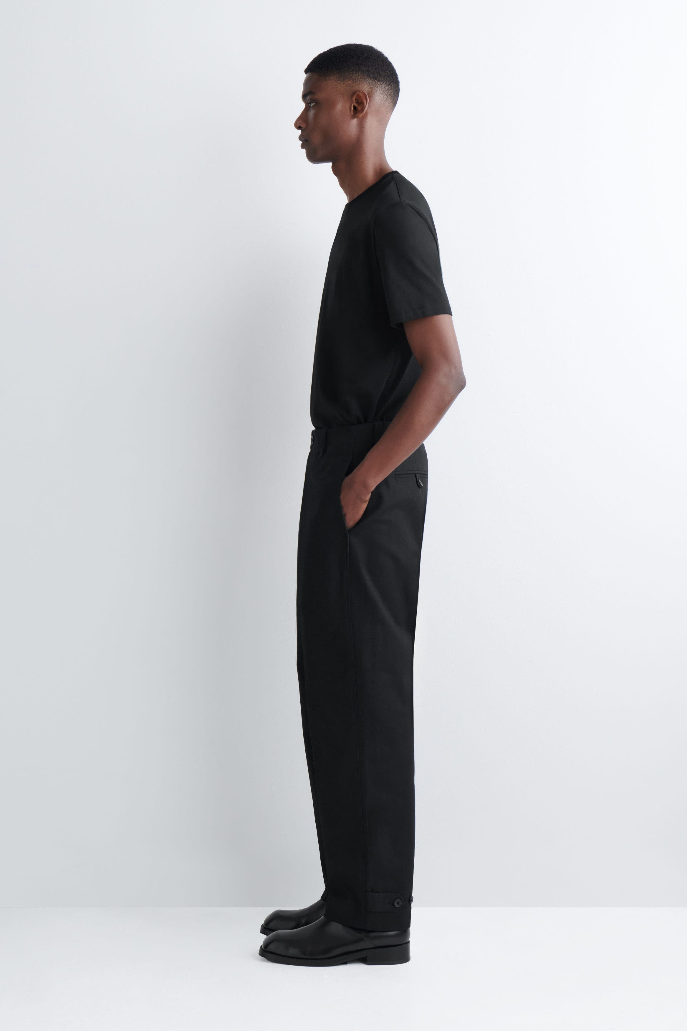 Cotton-Canvas Regular-Fit Straight-Leg Chinos - image 2