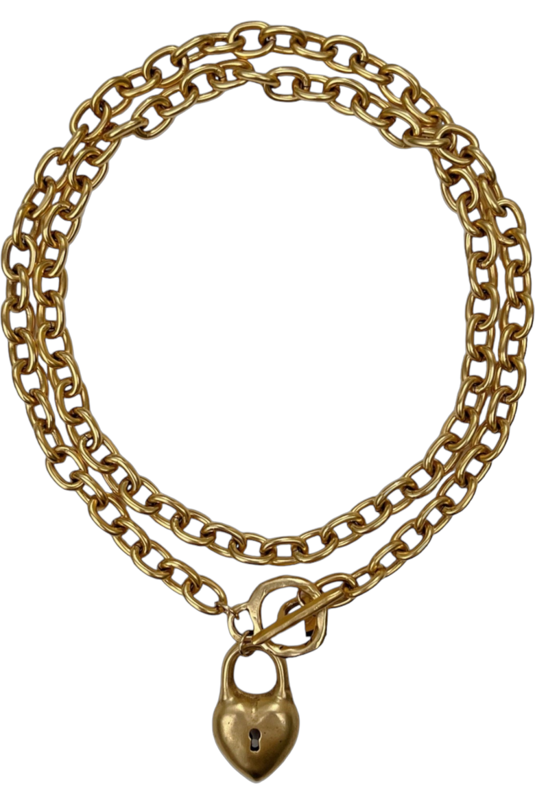 Amalia Necklace, Main, color, Gold