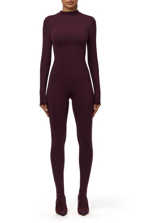 Long Sleeve Closed Toe Jumpsuit